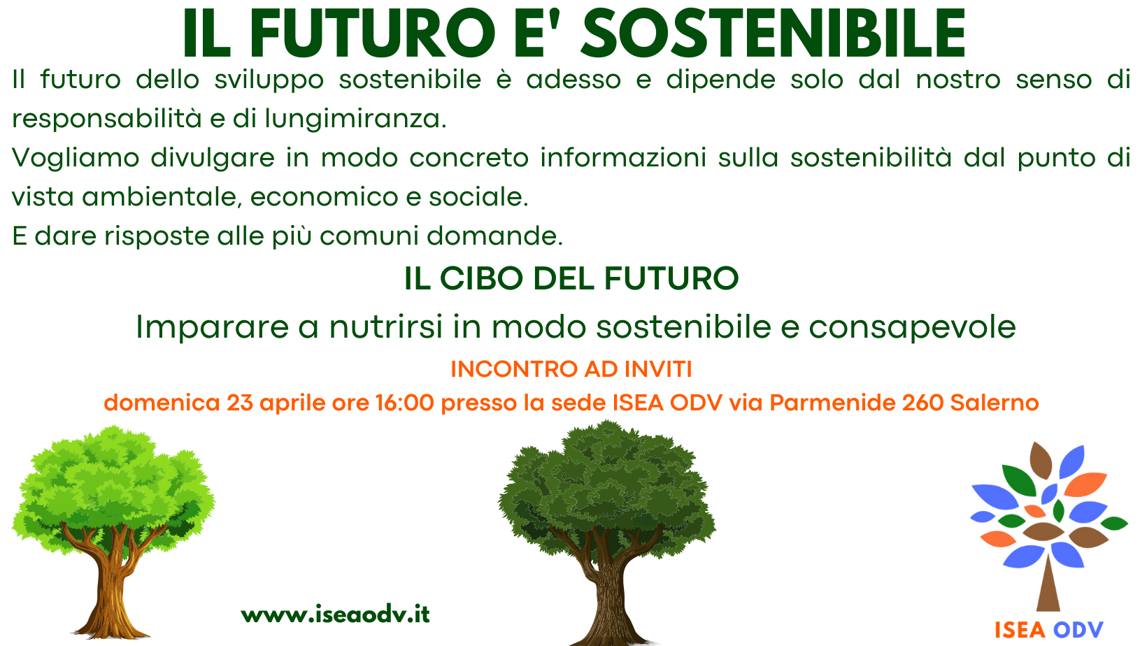 IL FUTURO E' SOSTENIBILE